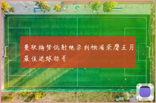 曼联梅努低射绝杀利物浦荣膺五月最佳进球称号